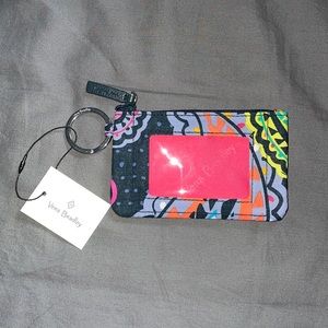 vera bradley zip id case